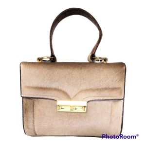 Gaitan Women's Genuine Calf Skin Hand Crafted In Mexico Top Handle Bag